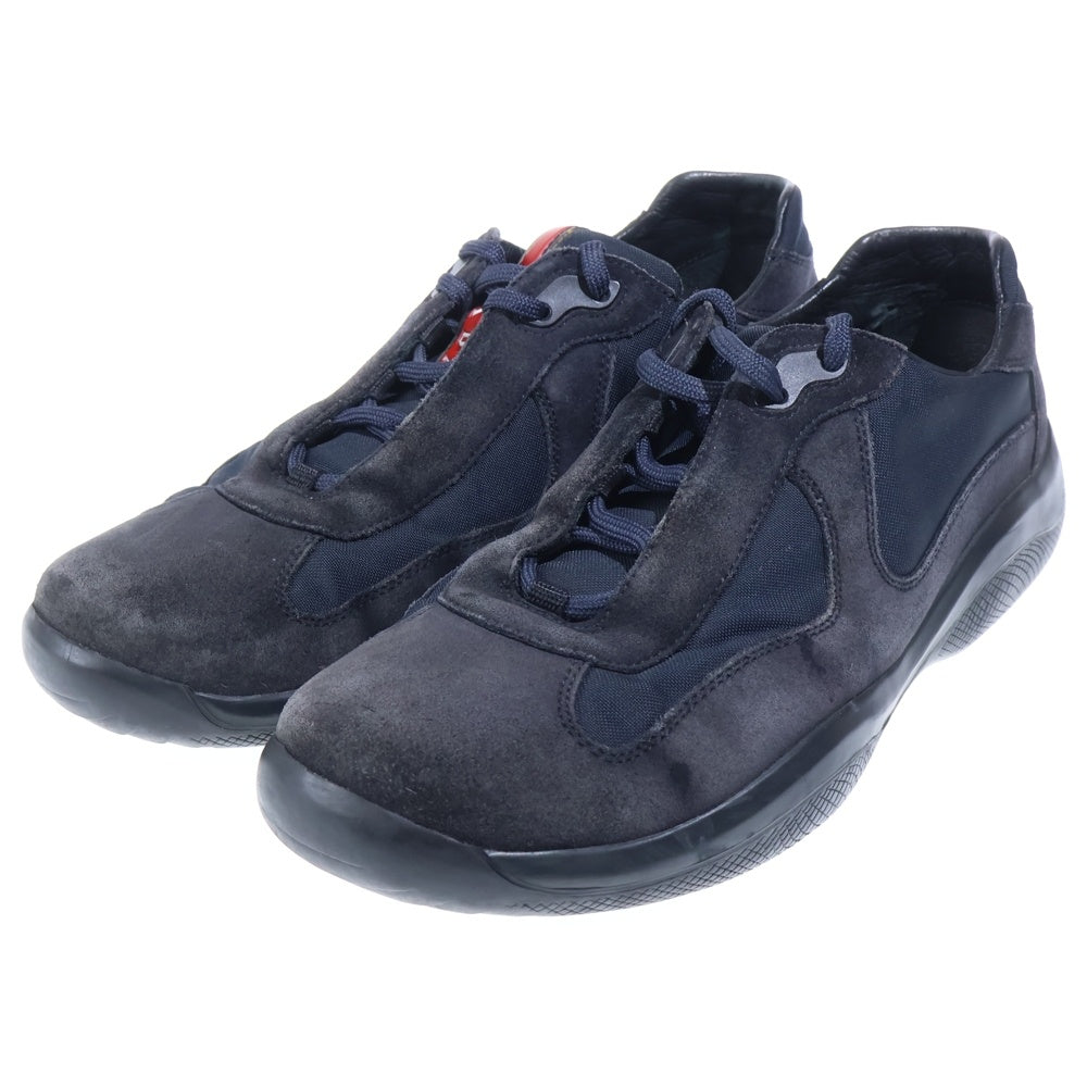 PRADA(プラダ) アメリカズカップ ローカットスニーカー シューズ PS090 ブラック