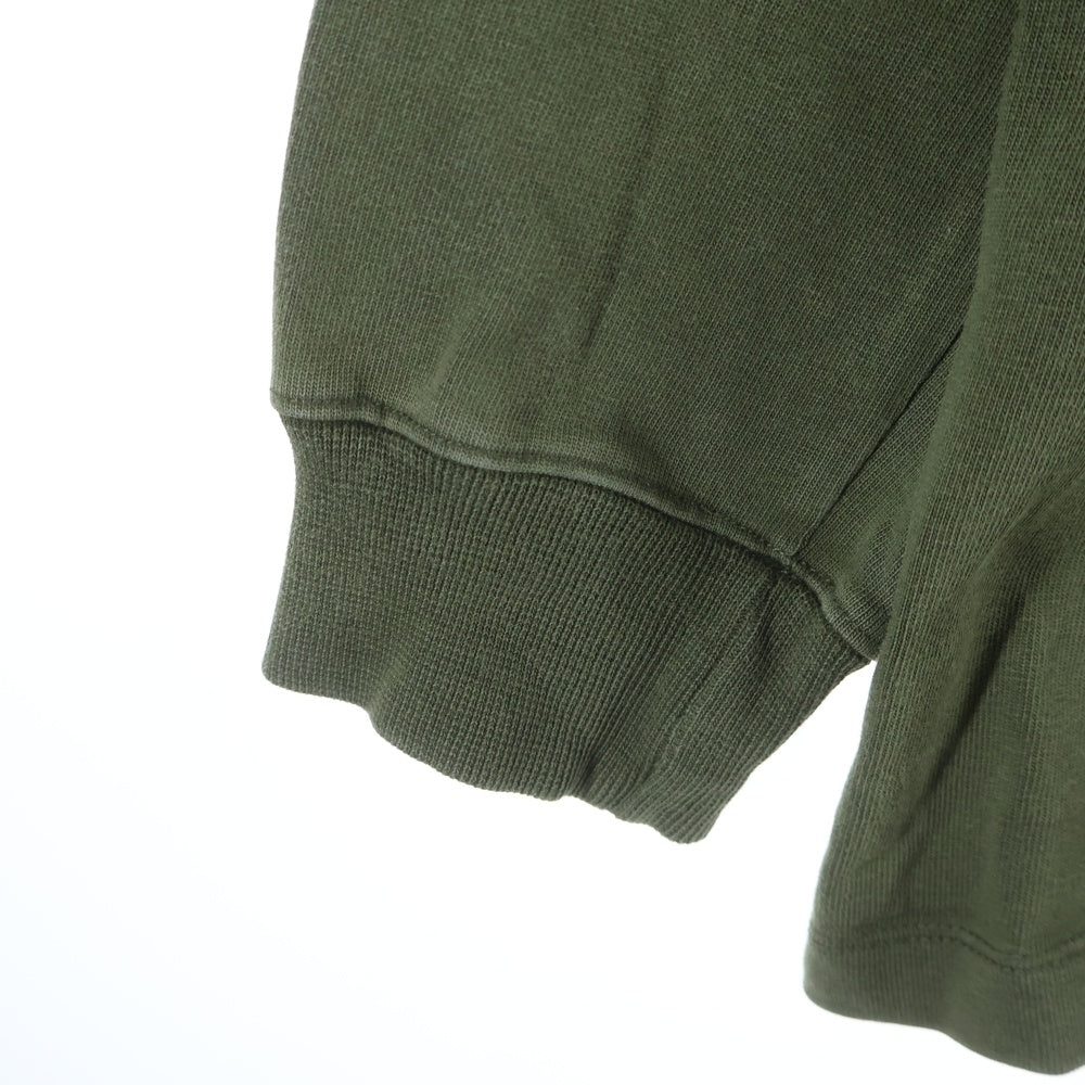 Rick Owens(リックオウエンス) 22AW DRAWSTRING LONG HOODIE ドローストーリングフーディ プルオーバーパーカー カーキRU02B2285-BA
