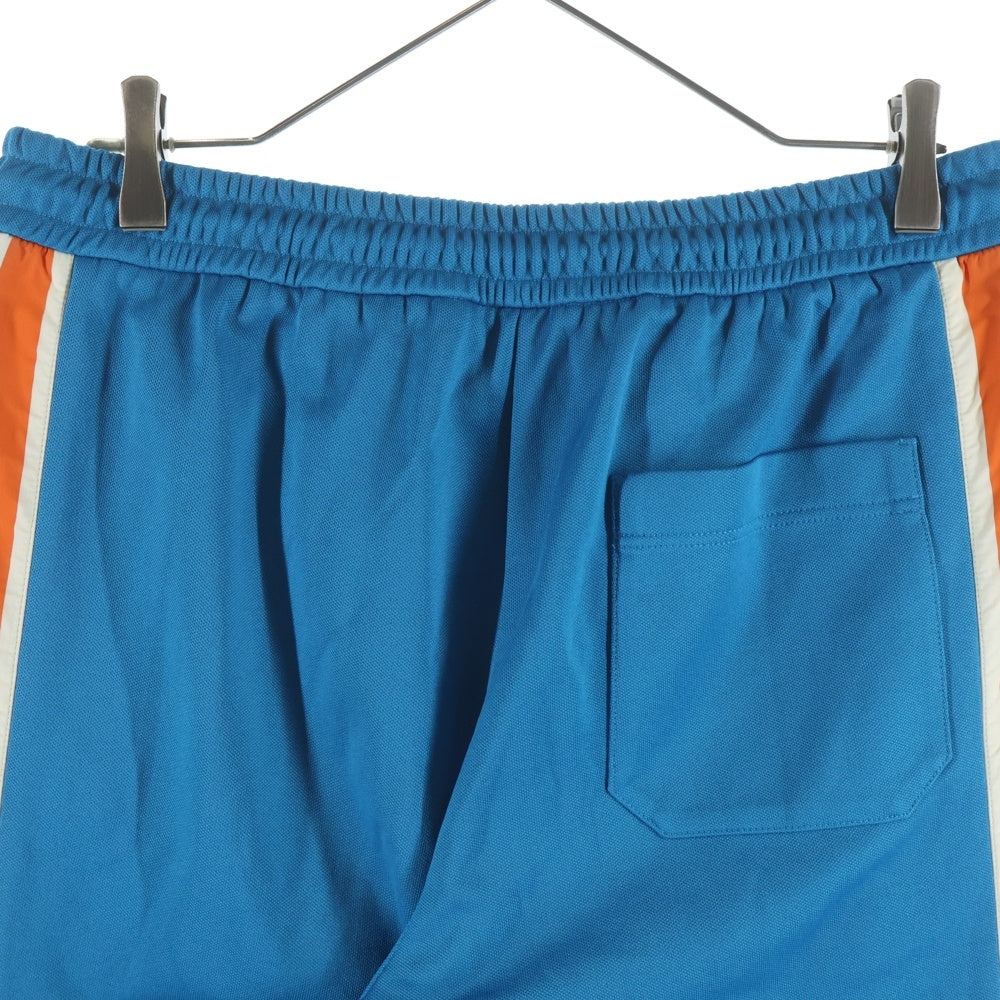 GUCCI(グッチ) 22SS Interlocking G Jogging Pant サイドロゴ ジャージ ロングパンツ 674246 XJDU1 ブルー
