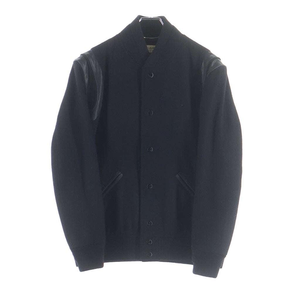 SAINT LAURENT PARIS(サンローランパリ) TEDDY JACKET テディジャケット スタジアム ボンバージャケット ブラック 354718 Y197Q