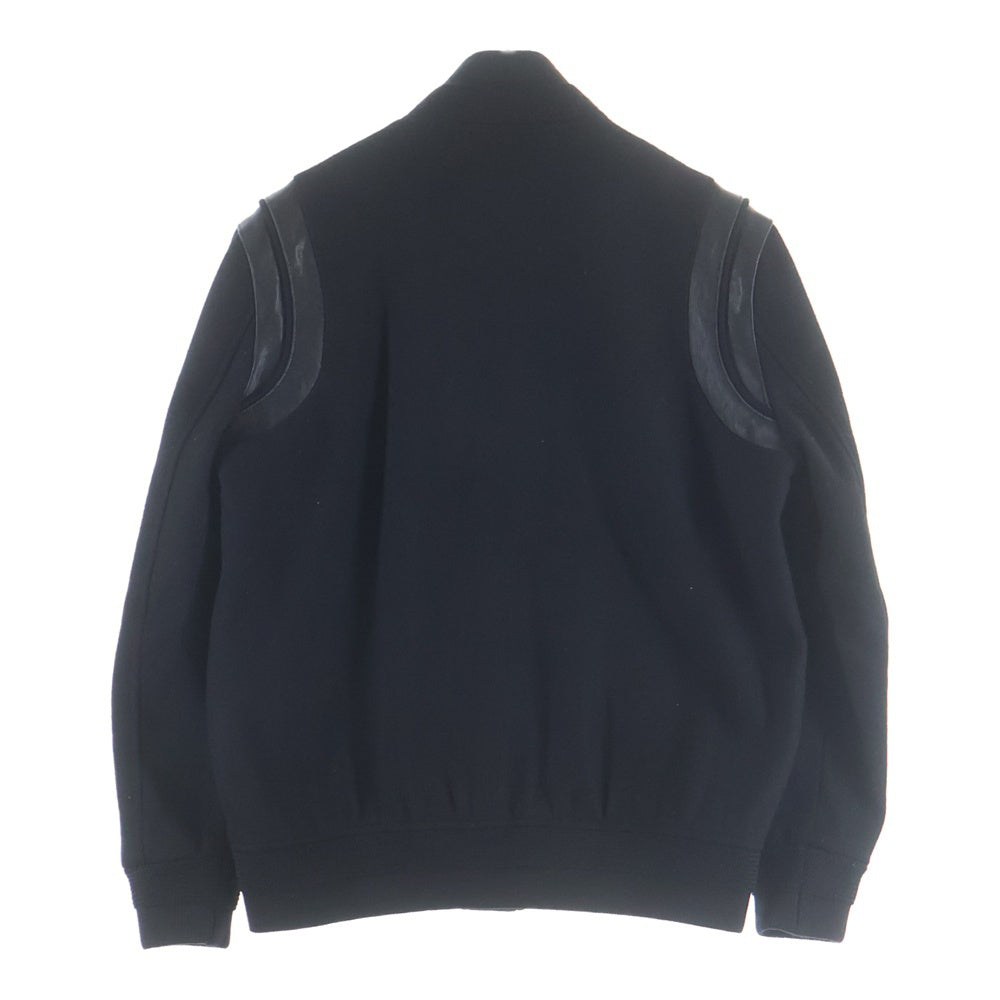 SAINT LAURENT PARIS(サンローランパリ) TEDDY JACKET テディジャケット スタジアム ボンバージャケット ブラック 354718 Y197Q