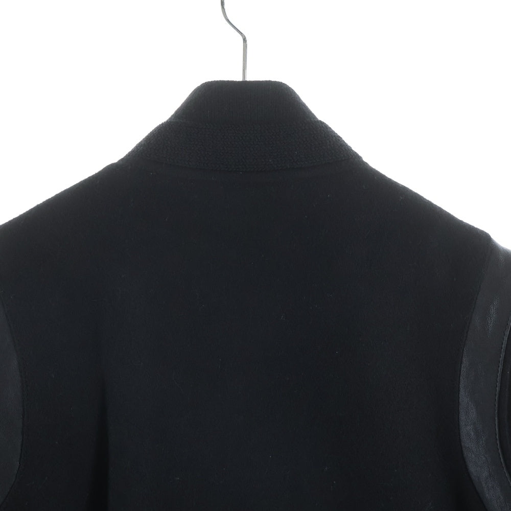 SAINT LAURENT PARIS(サンローランパリ) TEDDY JACKET テディジャケット スタジアム ボンバージャケット ブラック 354718 Y197Q
