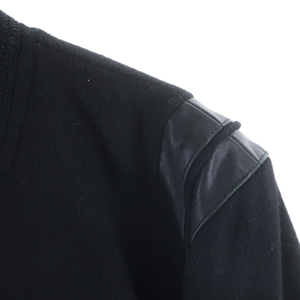SAINT LAURENT PARIS(サンローランパリ) TEDDY JACKET テディジャケット スタジアム ボンバージャケット ブラック 354718 Y197Q