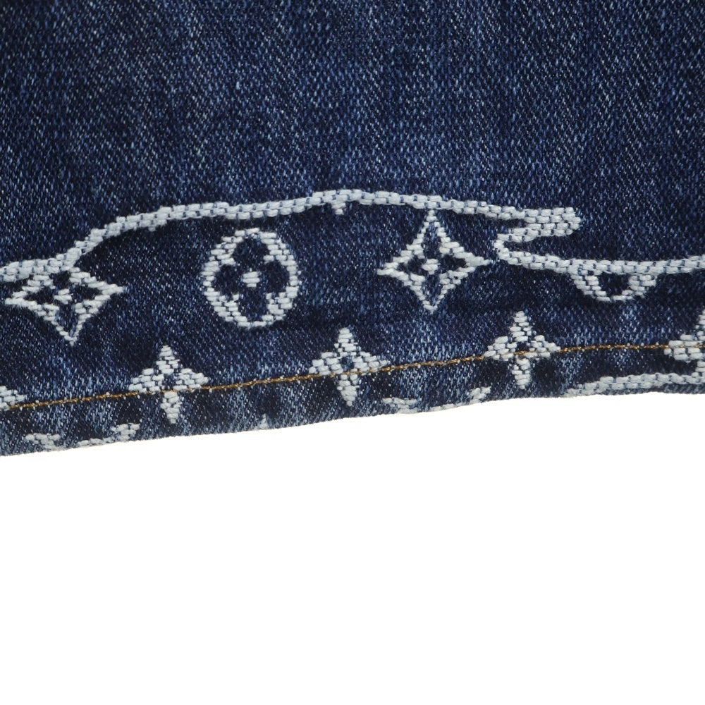 LOUIS VUITTON(ルイヴィトン) ×NIGO 25AW モノグラムデニムスケートパンツ インディゴ RM252M YPZ HTD83W