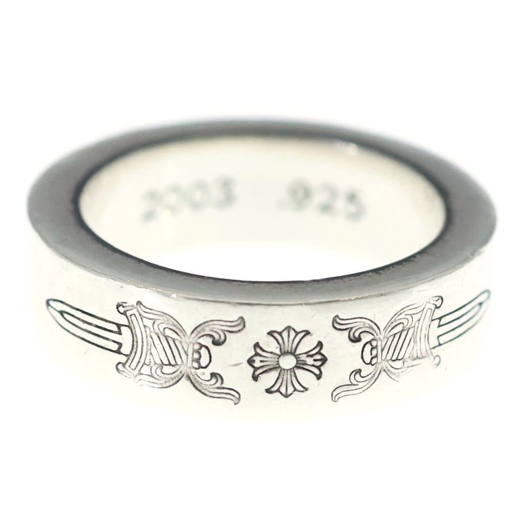 CHROME HEARTS スペーサーリング ダガー シルバー 6mm 16号 CHROME HEARTS(クロムハーツ) 6mm SPACER DAGGER 6mmスペーサーリング