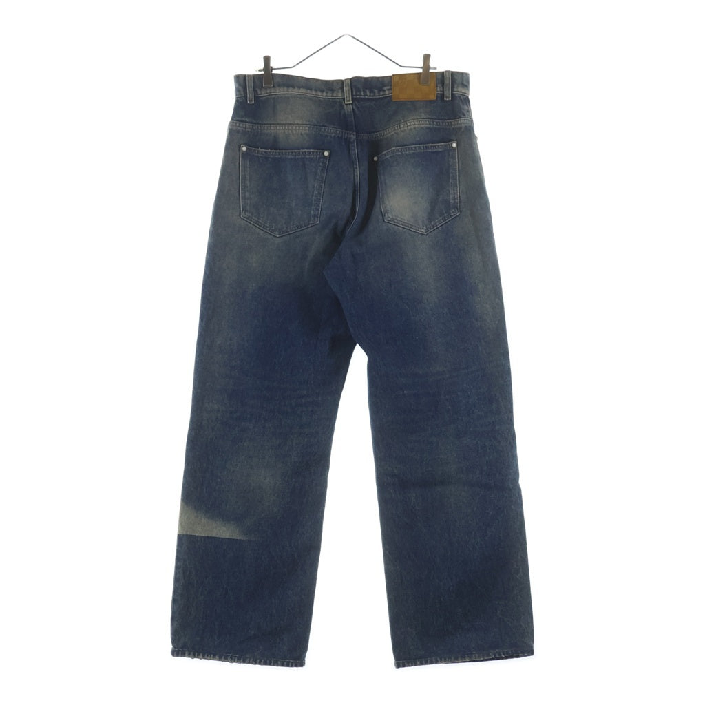 LOUIS VUITTON(ルイヴィトン) 25SS Sunfaded Effect Denim Skate Pants サンフェードエフェクトデニムスケートパンツ インディゴ RM251M J16 HSD91W