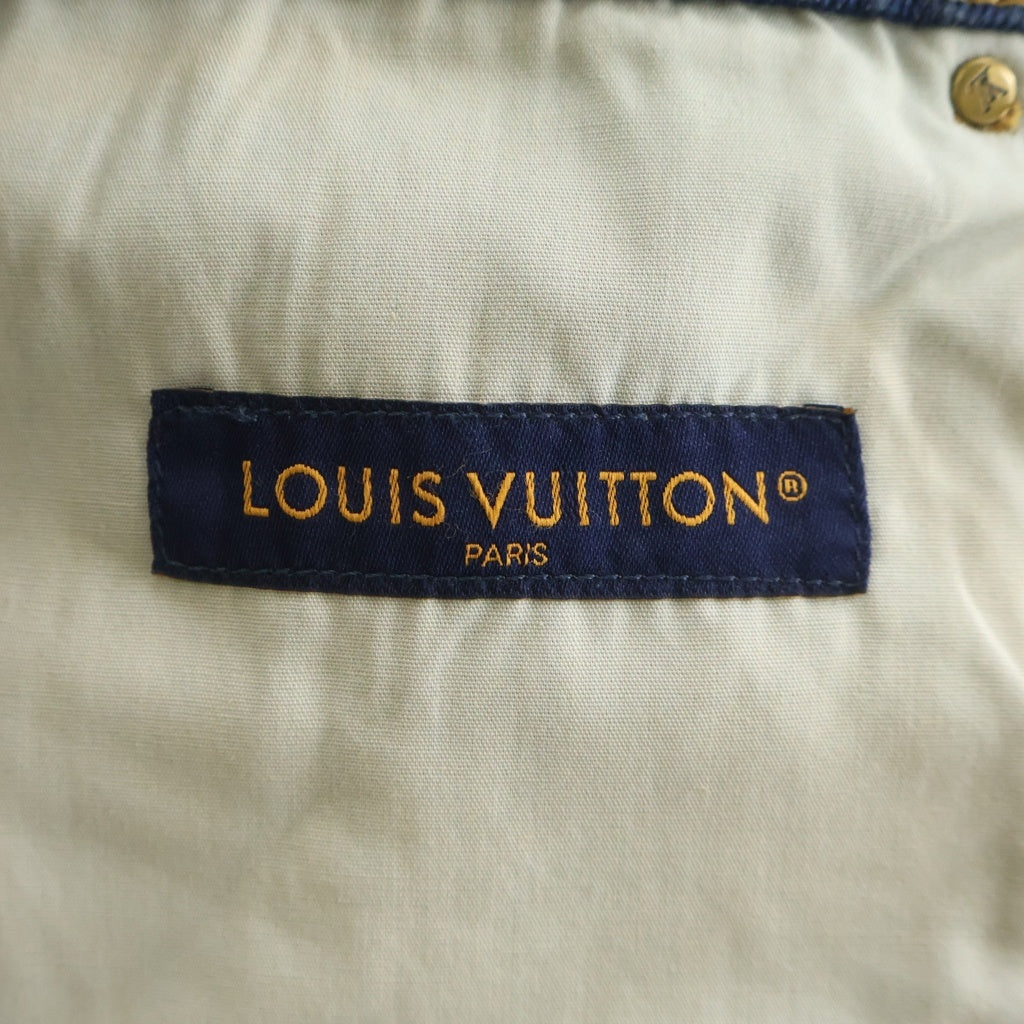 LOUIS VUITTON(ルイヴィトン) 25SS Sunfaded Effect Denim Skate Pants サンフェードエフェクトデニムスケートパンツ インディゴ RM251M J16 HSD91W
