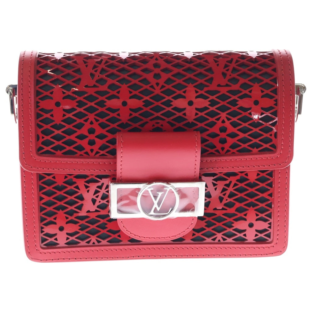 LOUIS VUITTON(ルイヴィトン) モノグラムメッシュ ドーフィーヌ MINI レッド M20359