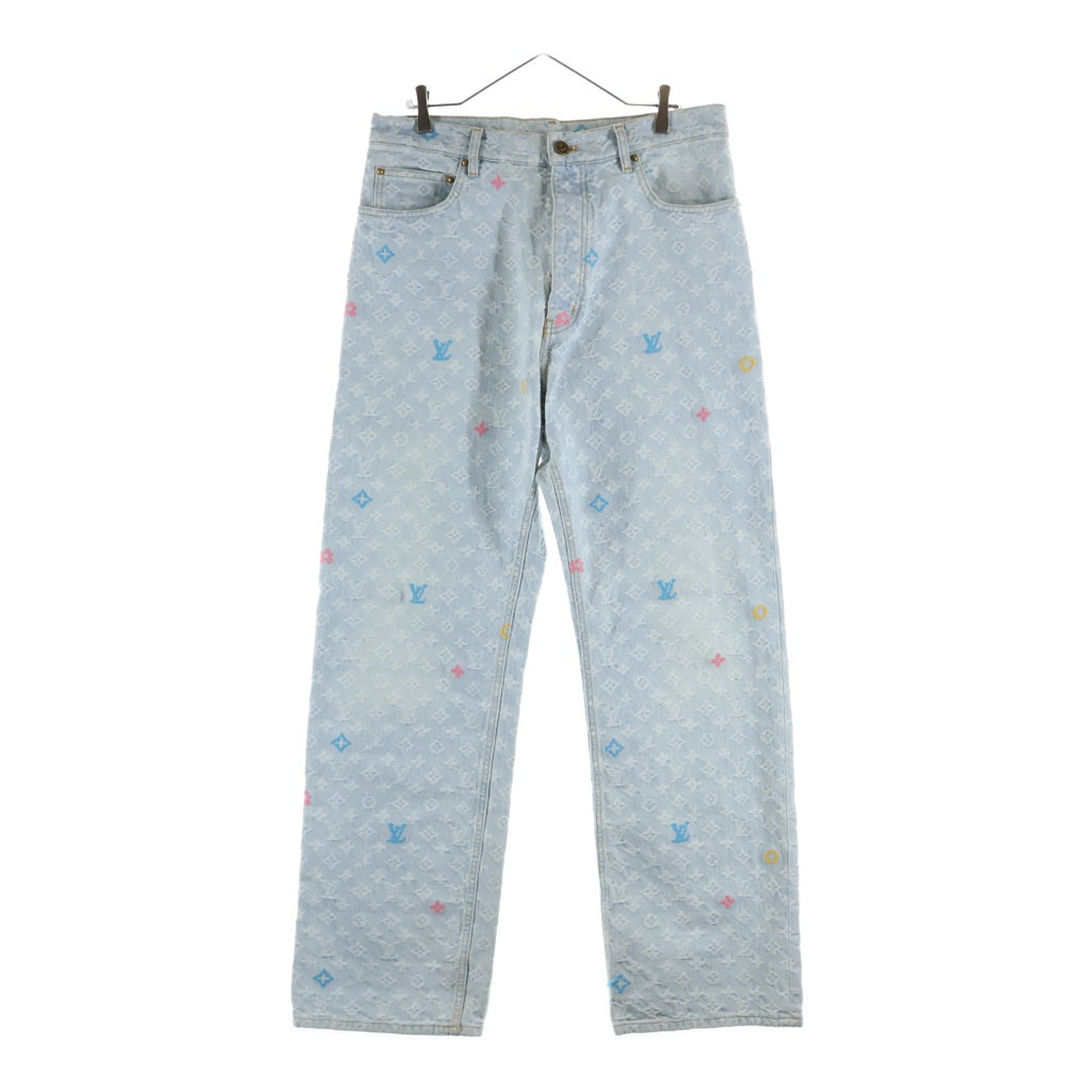 LOUIS VUITTON(ルイヴィトン) 24AW Monogram Denim Pants モノグラムデニムパンツ インディゴ RM242MM KCB HRD01W