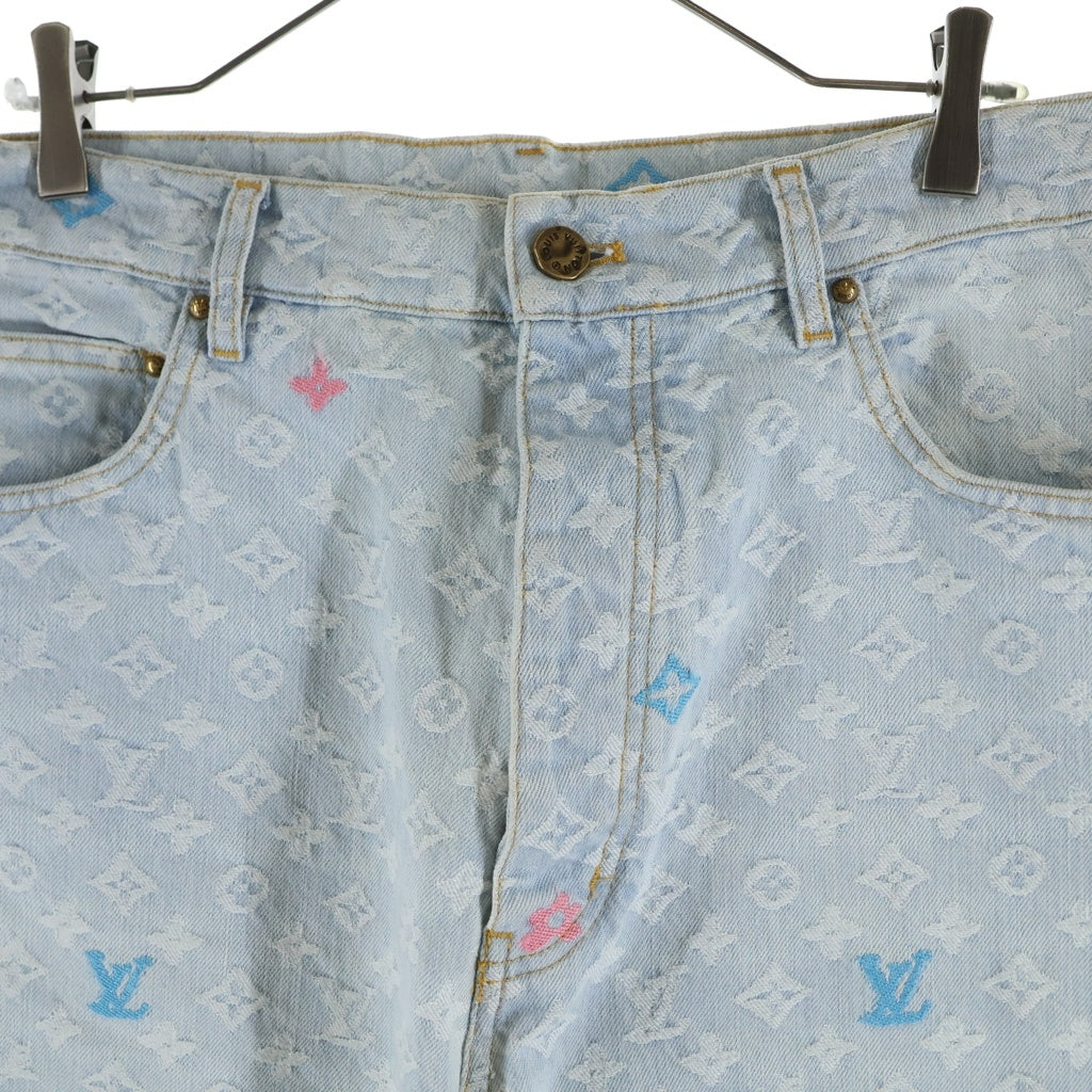 LOUIS VUITTON(ルイヴィトン) 24AW Monogram Denim Pants モノグラムデニムパンツ インディゴ RM242MM KCB HRD01W
