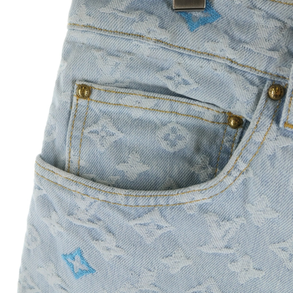 LOUIS VUITTON(ルイヴィトン) 24AW Monogram Denim Pants モノグラムデニムパンツ インディゴ RM242MM KCB HRD01W