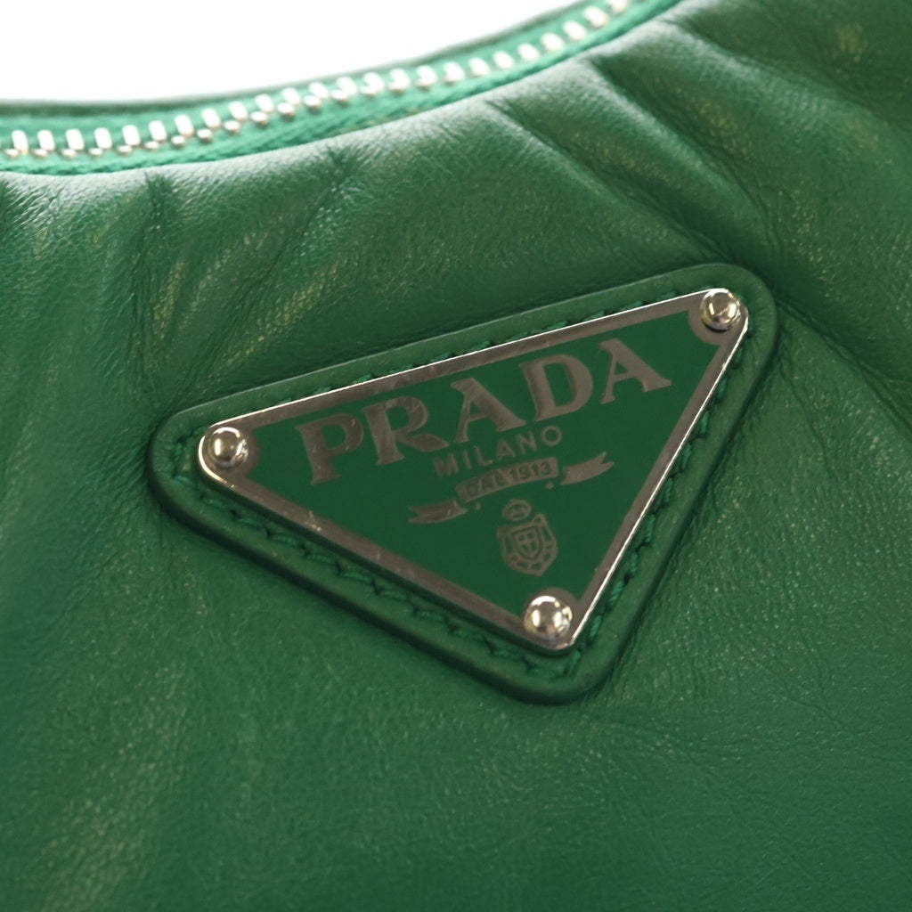 PRADA(プラダ) Re-Edition 2005 リエディション サフィアーノレザー 2WAY ショルダー バッグ グリーン 1BH204 レディース