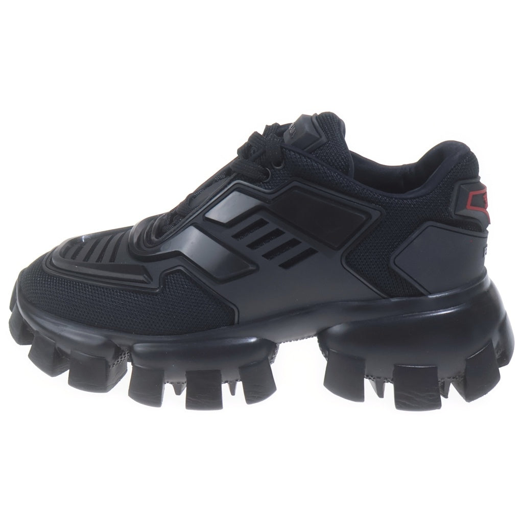 PRADA(プラダ) Cloudbust Thunder knit fabric sneakers クラウドバスト サンダー ニットファブリック ローカットスニーカー シューズ ブラック レディース 819