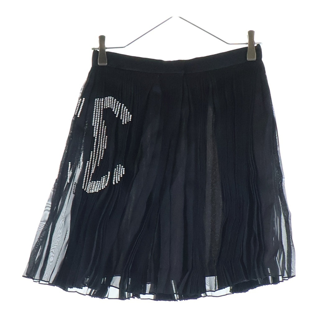 CHANEL(シャネル) ココマークデザインプリーツミニスカート P73180V62747 ブラック レディース