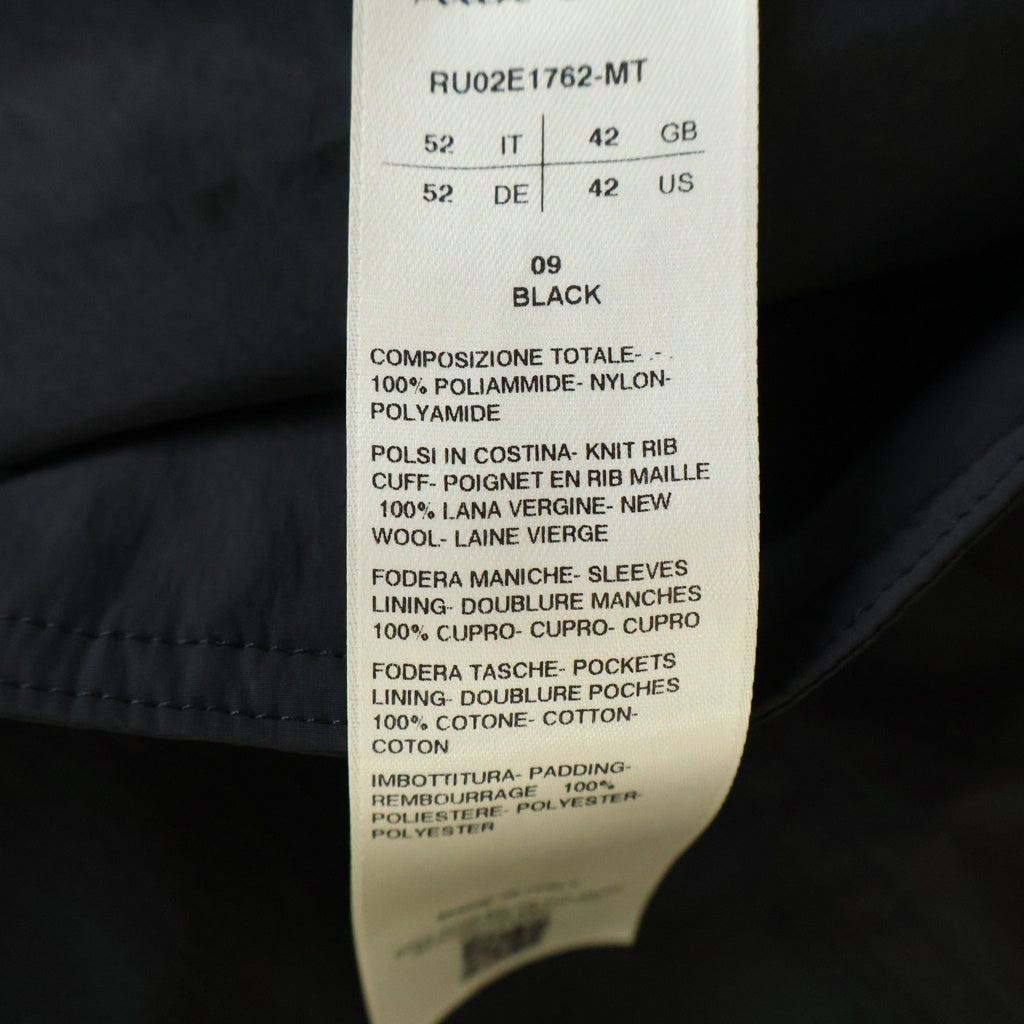 Rick Owens(リックオウエンス) 25AW CARGO JACKET カーゴジャケット ジップアップブルゾン ブラック RU02E1762-MT