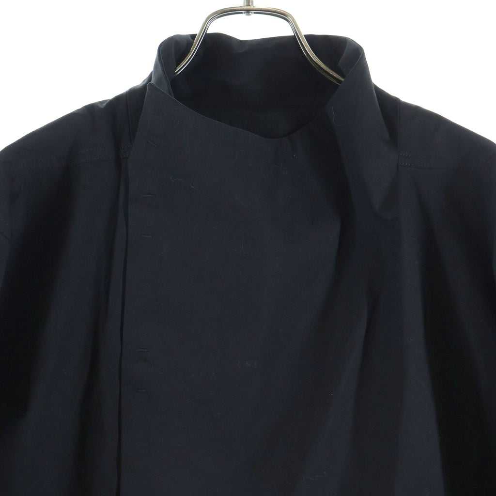 Rick Owens(リックオウエンス) LPM JK コットンスタンドカラーハイネックジャケット RU01F2740-TE ブラック