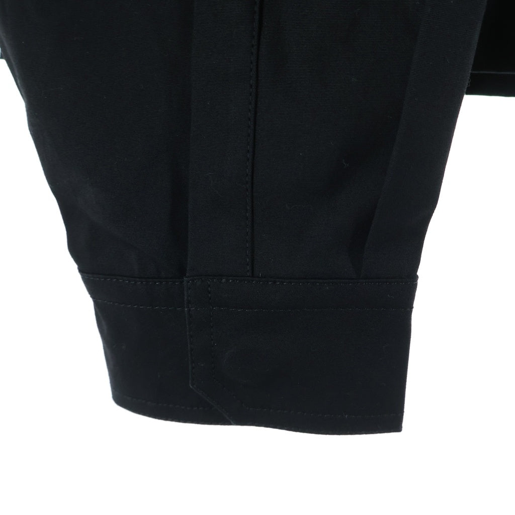 Rick Owens(リックオウエンス) LPM JK コットンスタンドカラーハイネックジャケット RU01F2740-TE ブラック
