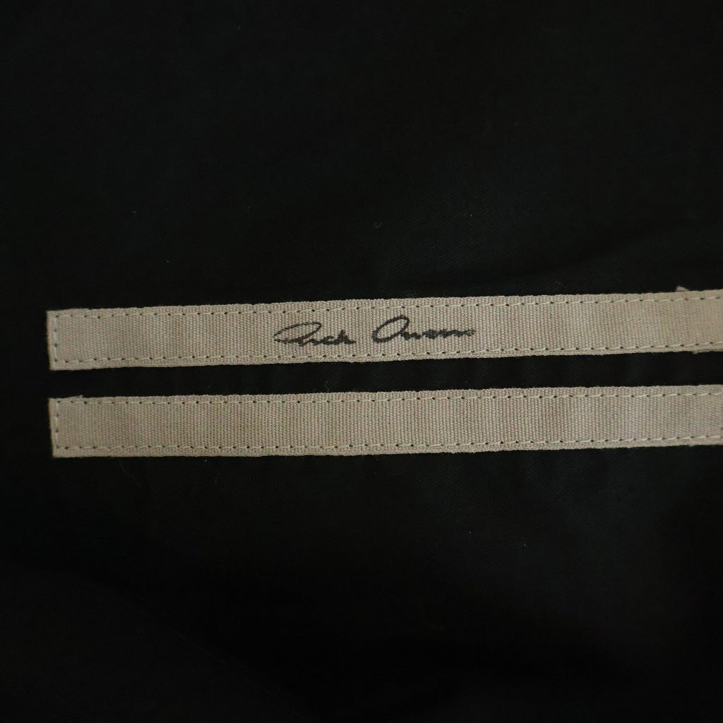 Rick Owens(リックオウエンス) LPM JK コットンスタンドカラーハイネックジャケット RU01F2740-TE ブラック