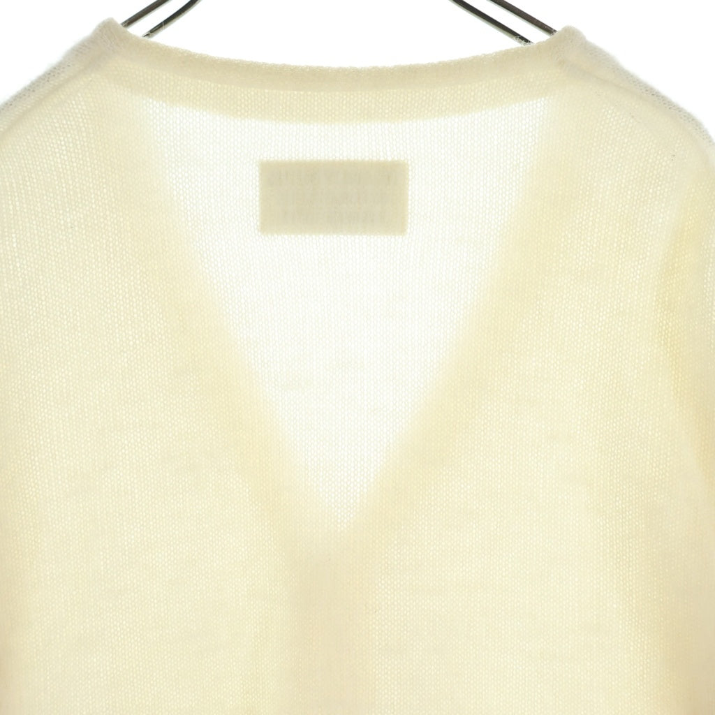 WACKO MARIA(ワコマリア) MOHAIR CARDIGAN モヘアカーディガン ホワイト