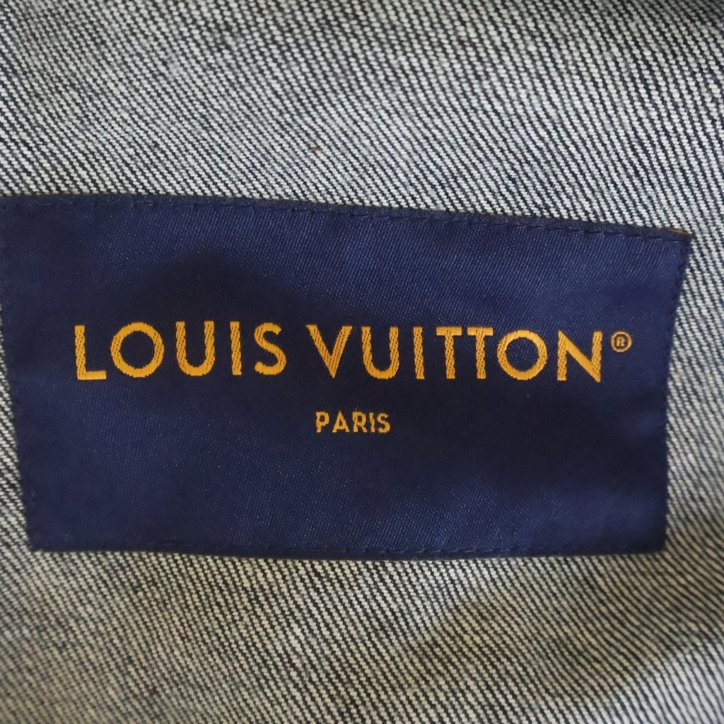 LOUIS VUITTON(ルイヴィトン) 24SS モノグラムプリンテッドデニムジャケット インディゴ RM241M FSG HQA01W