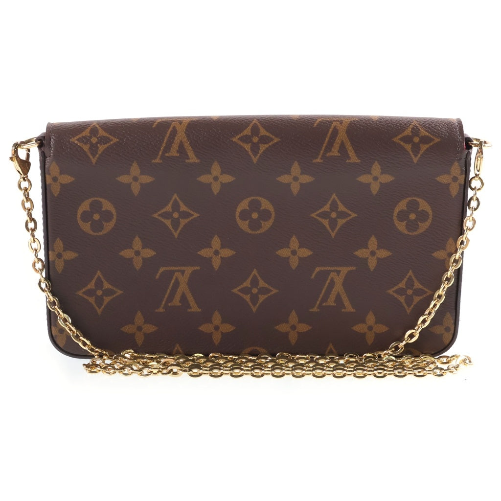 LOUIS VUITTON(ルイヴィトン) ポシェット・フェリシー モノグラム チェーンショルダーバック ブラウン M81896 レディース
