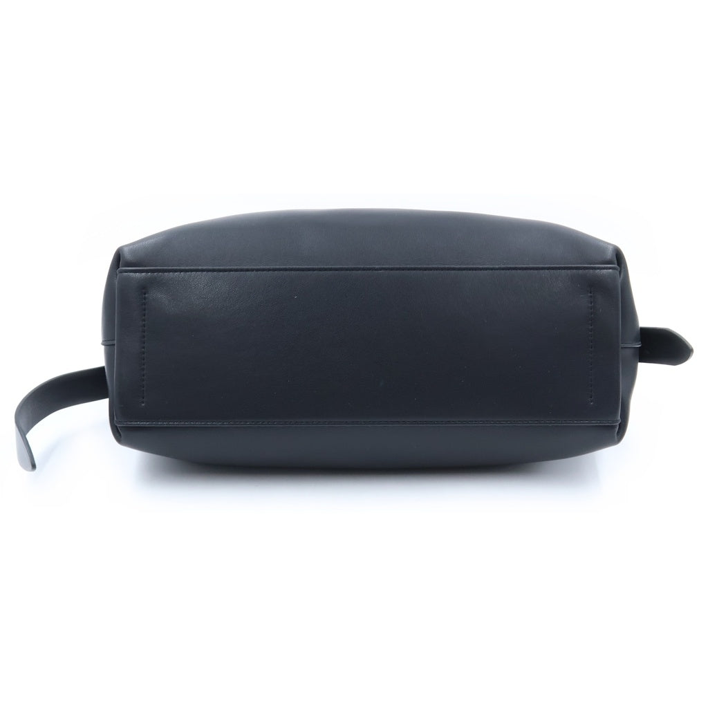 DIESEL(ディーゼル) D-LINE HOBO ホーボー カウレザー 2WAY ハンドショルダーバッグ ブラック X10729P9074 レディース