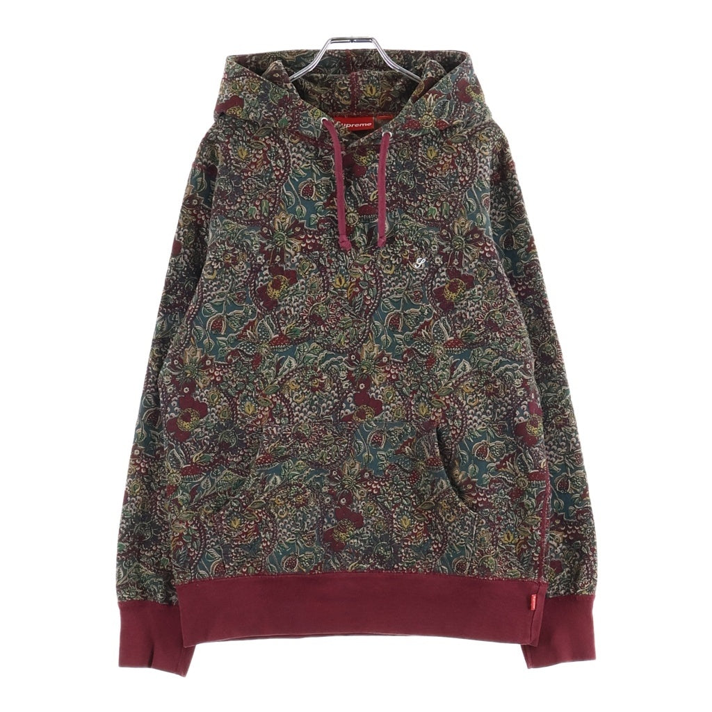 SUPREME(シュプリーム) 11AW Paisley Pullover スモールロゴ ペイズリー プルオーバー スウェット パーカー フーディー マルチ