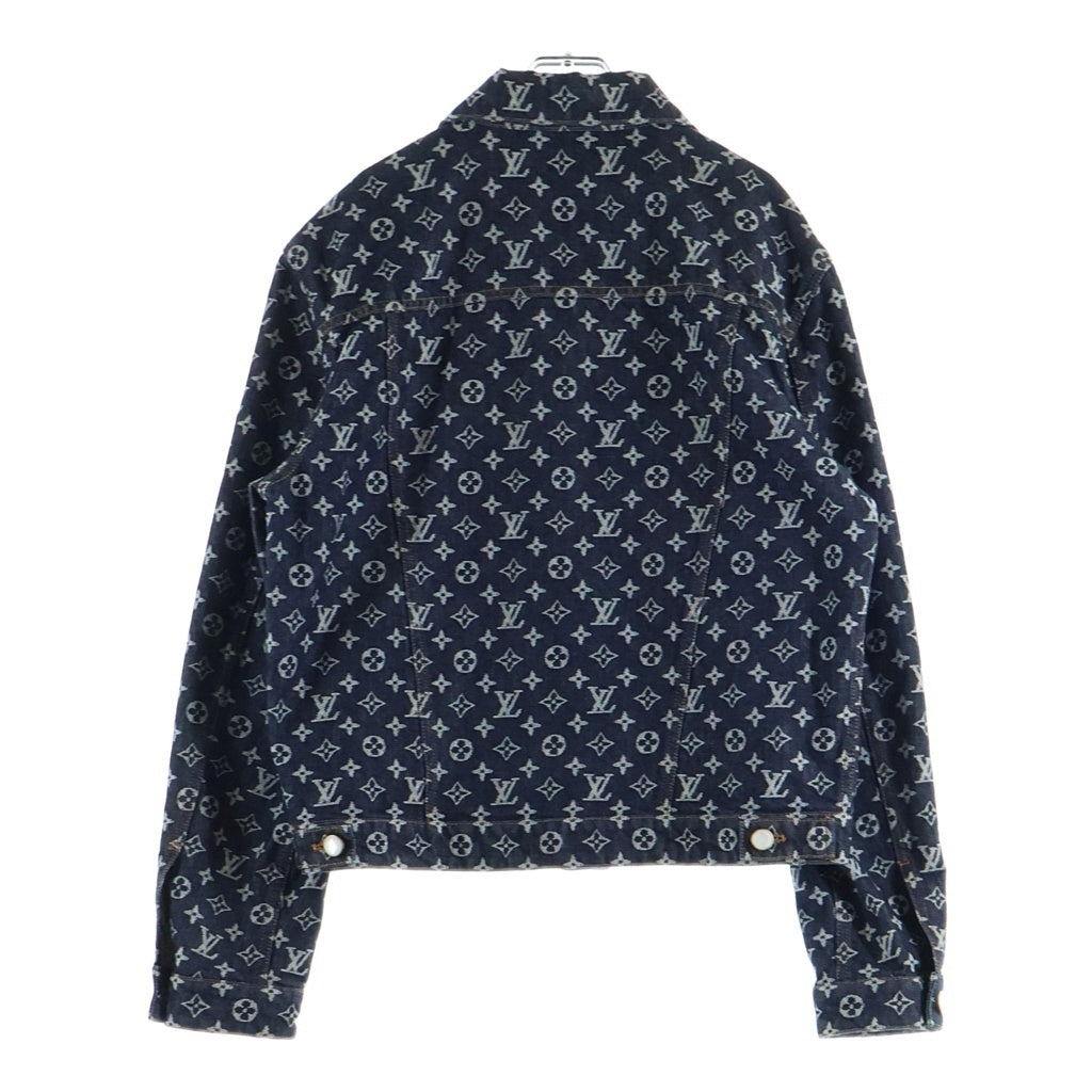 LOUIS VUITTON(ルイヴィトン) 24AW Monogram Jacquard Denim Jacket モノグラム ジャガードデニムジャケット インディゴ RM242M UZD HRA79W