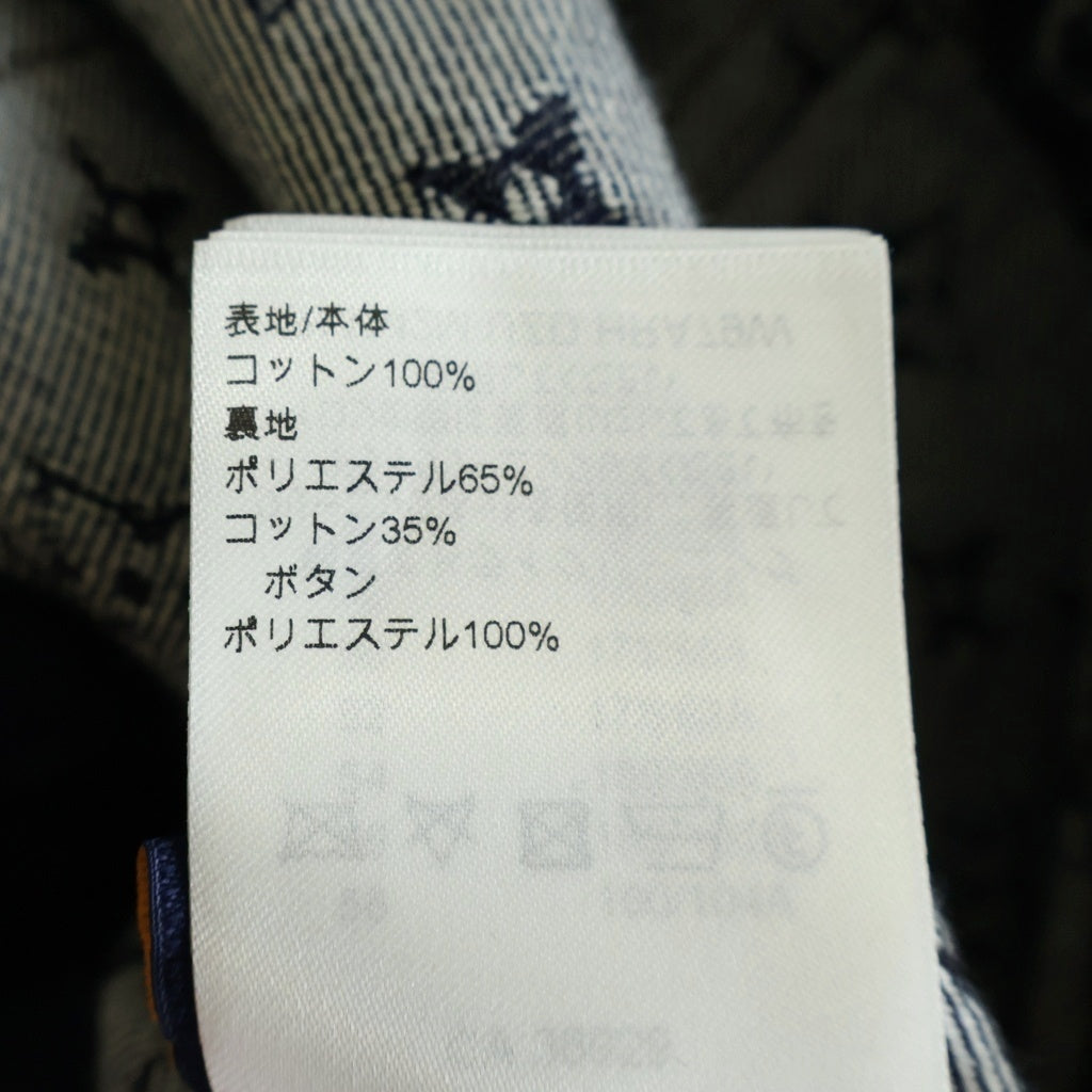 LOUIS VUITTON(ルイヴィトン) 24AW Monogram Jacquard Denim Jacket モノグラム ジャガードデニムジャケット インディゴ RM242M UZD HRA79W