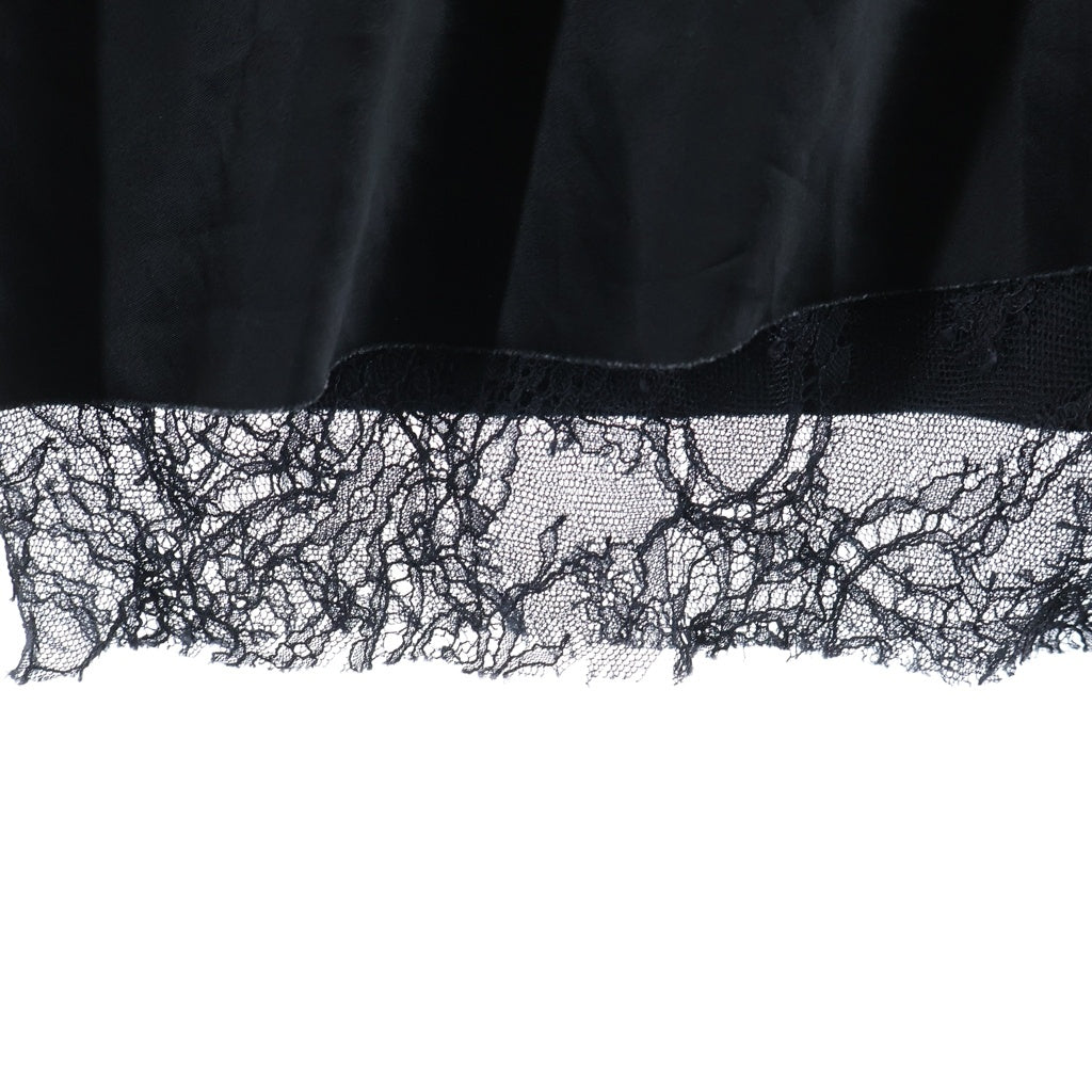 NO BRAND(ノーブランド) KANAKOSAKAI カナコサカイ SATIN MIDI SKIRT サテンミディスカート ブラック KS2402071 レディース