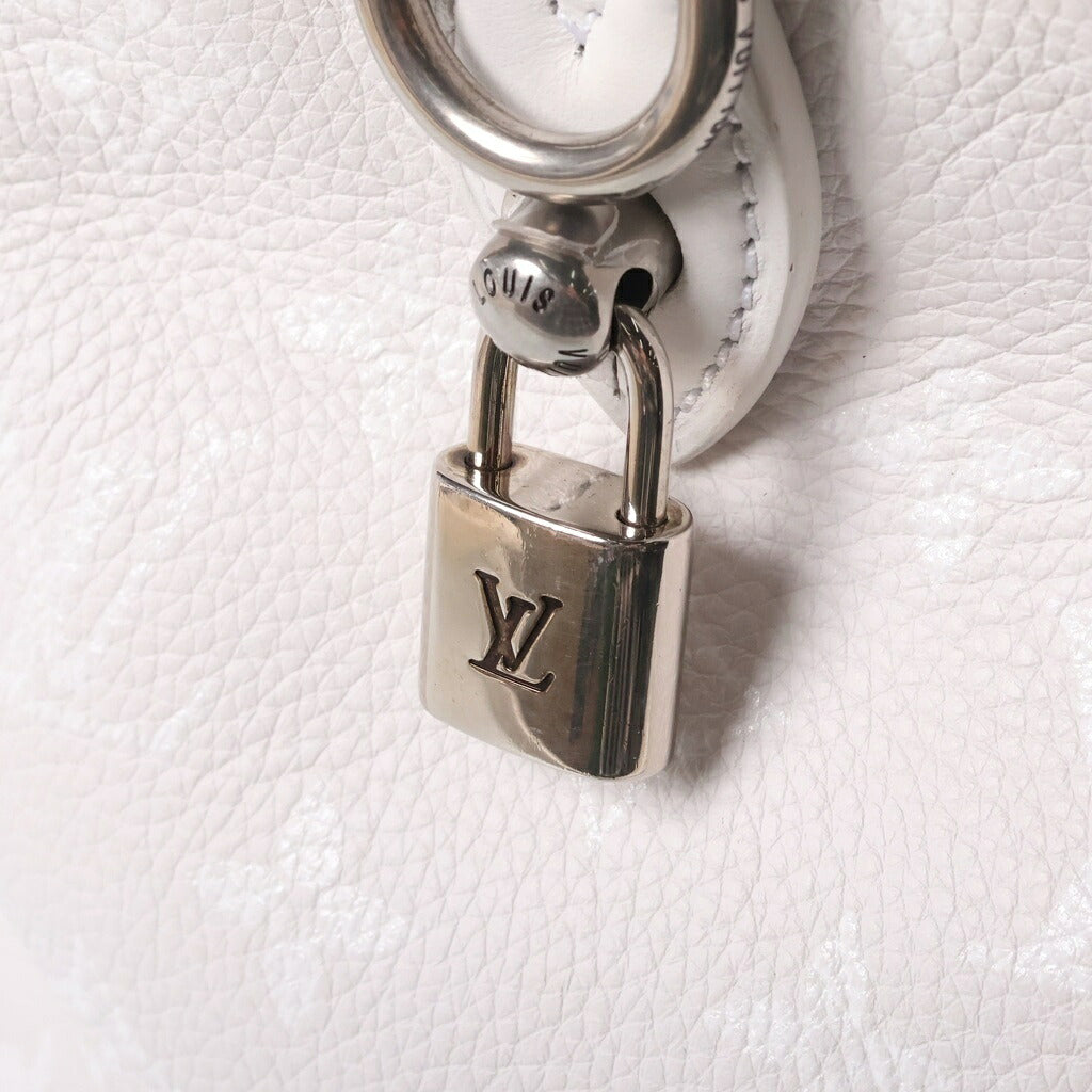 LOUIS VUITTON(ルイヴィトン) スピーディーP9 ハンドリエール30 2WAYショルダーバック 韓国限定 ホワイト M2A414