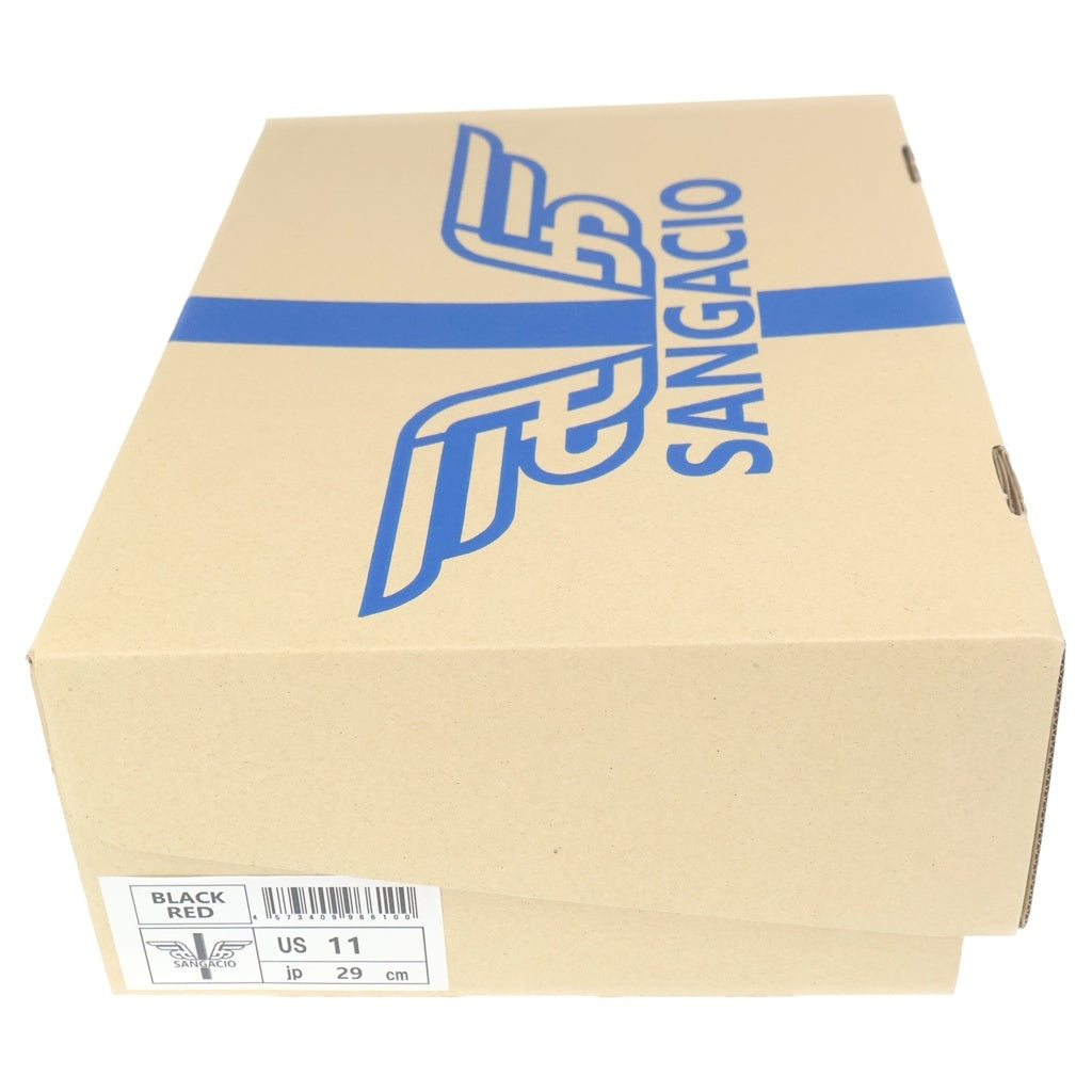 Sangacio(サンガッチョ) にゅ~ず ローカットスニーカー US11/29.0cm レッド/ブラック