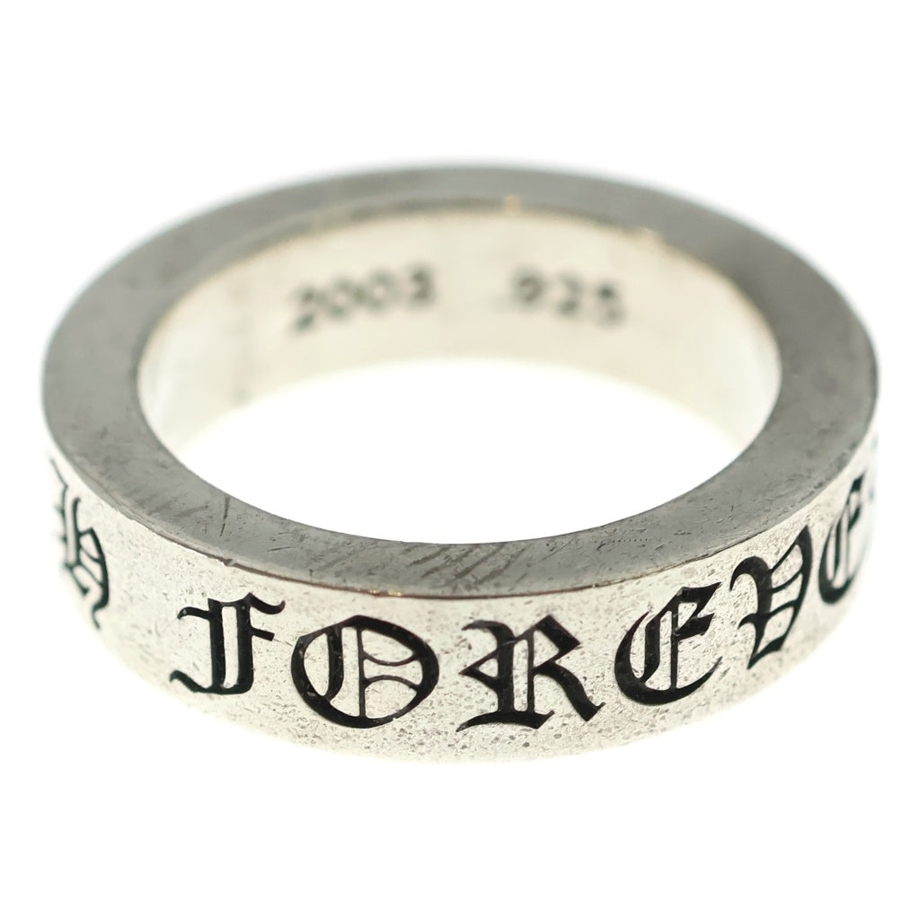 CHROME HEARTS(クロムハーツ) 6mm SPACER FOREVER 6mmスペーサーリング フォーエバーシルバーBCA337