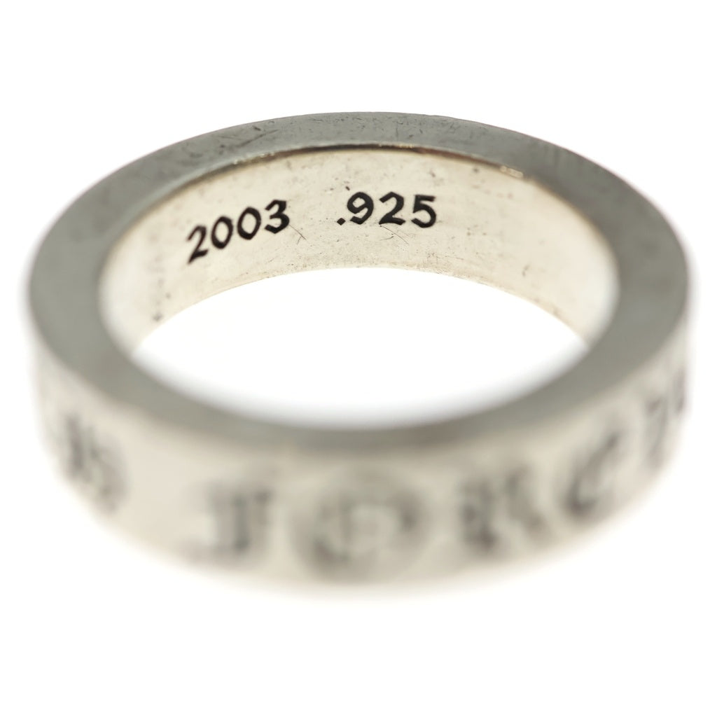 CHROME HEARTS(クロムハーツ) 6mm SPACER FOREVER 6mmスペーサーリング フォーエバーシルバーBCA337