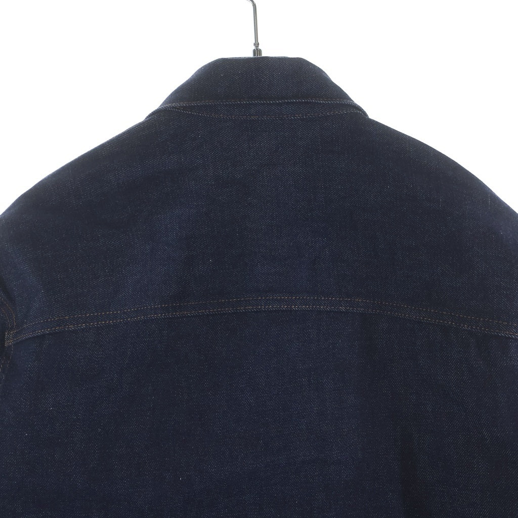 A.P.C(アーペーセー) DENIM BRUT VESTE JEAN JPS リジット 1stタイプ デニムトラッカージャケット インディゴ 25212-1-30301