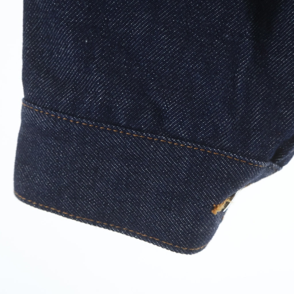 A.P.C(アーペーセー) DENIM BRUT VESTE JEAN JPS リジット 1stタイプ デニムトラッカージャケット インディゴ 25212-1-30301