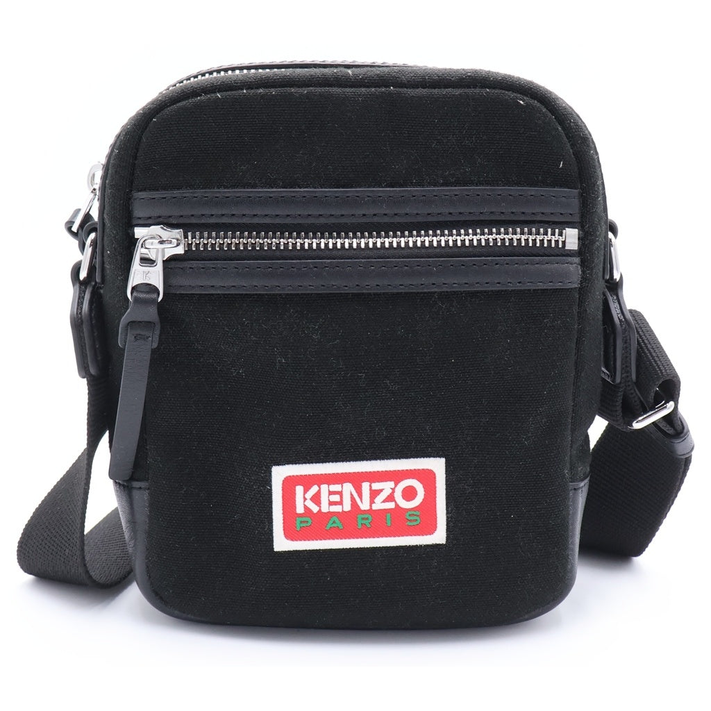 KENZO(ケンゾー) EXPLORE CROSSBODY BAG エクスプロア クロスボディバッグ ショルダーバッグ ブラック FD65SA118B10