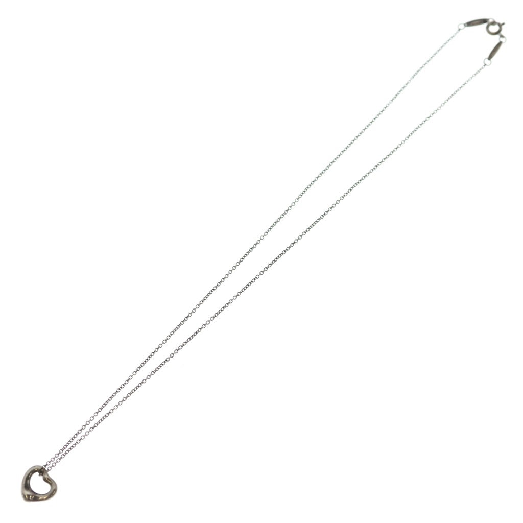 TIFFANY & Co.(ティファニー) オープンハートネックレス シルバー レディース