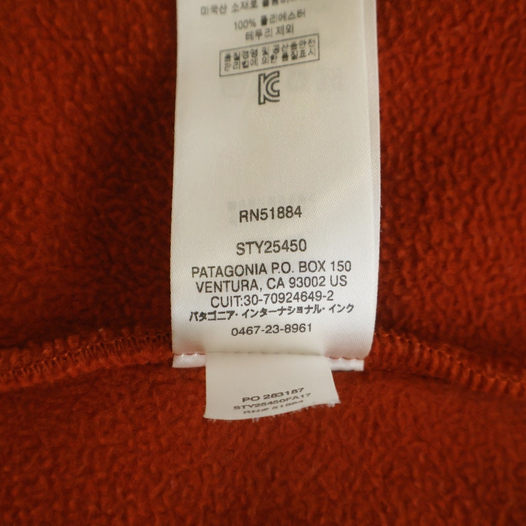 PATAGONIA(パタゴニア) SYNCHILLA シンチラ スナップT プルオーバーフリース STY25450 オレンジ