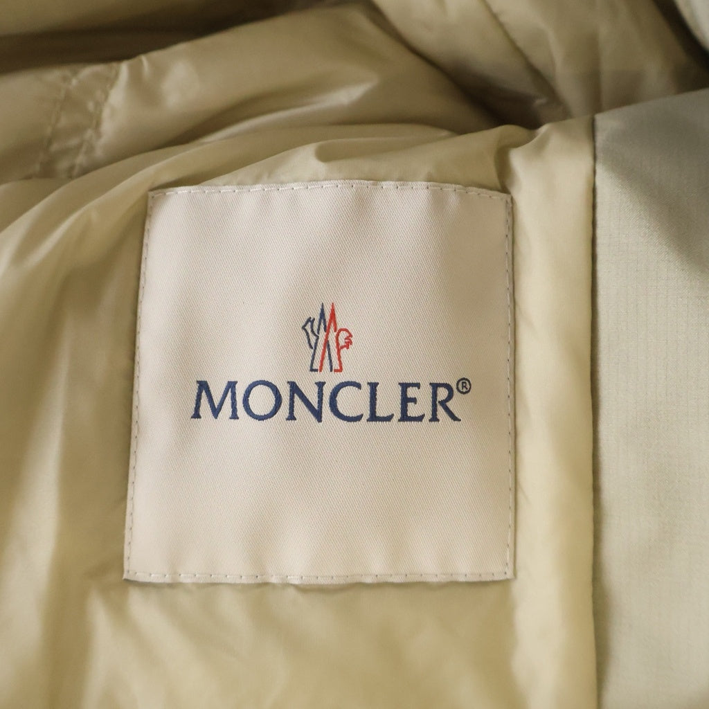 MONCLER GENIUS(モンクレール ジーニアス) ×FRGMT NABEH GIUBBOTTO GORE-TEX 襟コーデュロイ ダウンコート ベージュ K109U1C00001 M5127