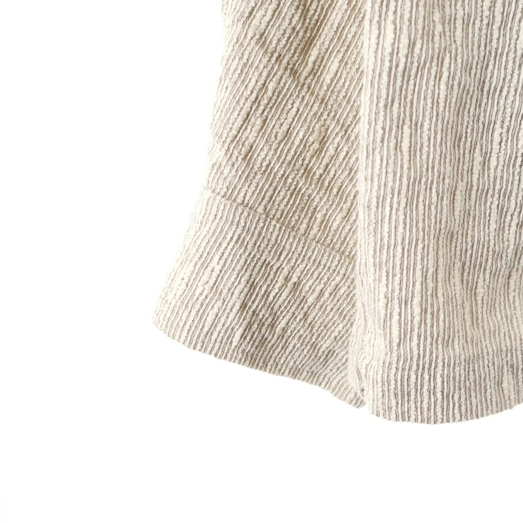 KITH(キス) ポリエステル コットン 長袖シャツジャケット アイボリー 24-050-060-0008-1-0