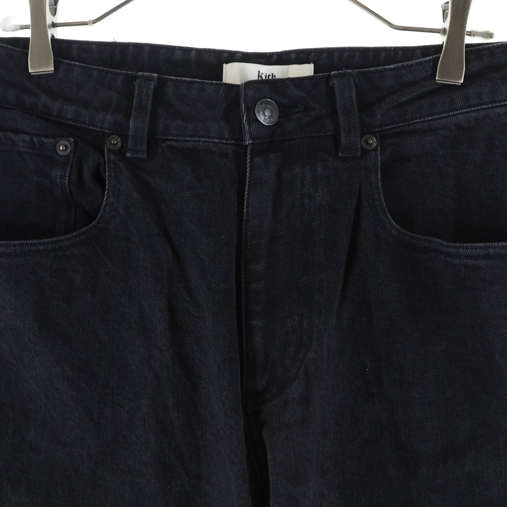 KITH(キス) ストレートデニムパンツ ブラック 24-030-060-0000-7-0