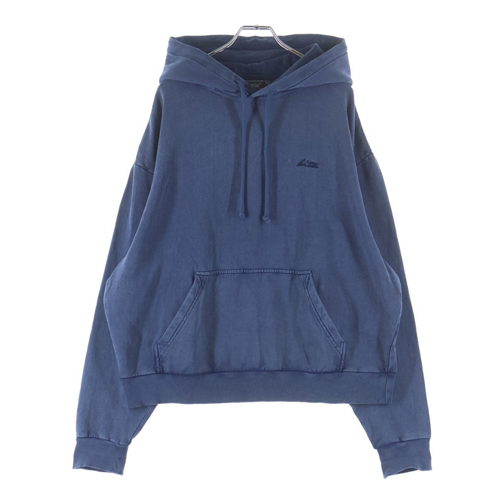 KITH(キス) Indigo Fleece Nelson Hoodie プルオーバーパーカー フーディー ネイビー 26-070-060-0032-1-0