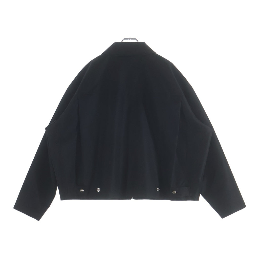 Acne Studios(アクネ ストゥディオズ) Casual Twill Jacket カジュアルツウィルジャケット ジップアップジャケット FN-MN-OUTW000660 ブラック
