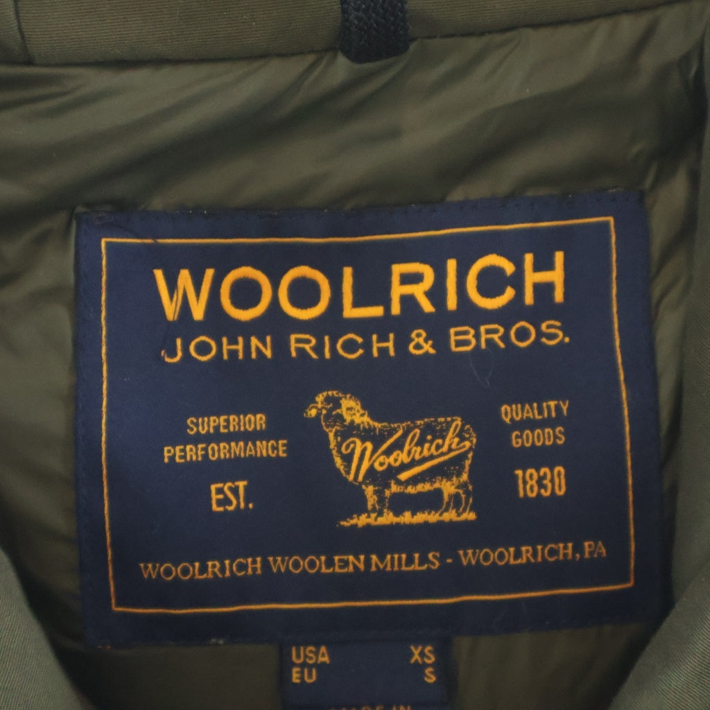 WOOLRICH(ウールリッチ) POLAR JACKET ポーラージャケット ファー付き ボンバーダウンジャケット カーキ 172MWOCPS2606