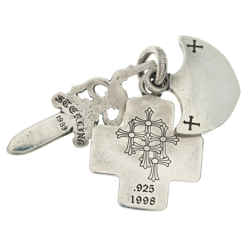 CHROME HEARTS(クロムハーツ) 3TRINKETS 3トリンケッツ ペンダントトップ シルバー BCA202