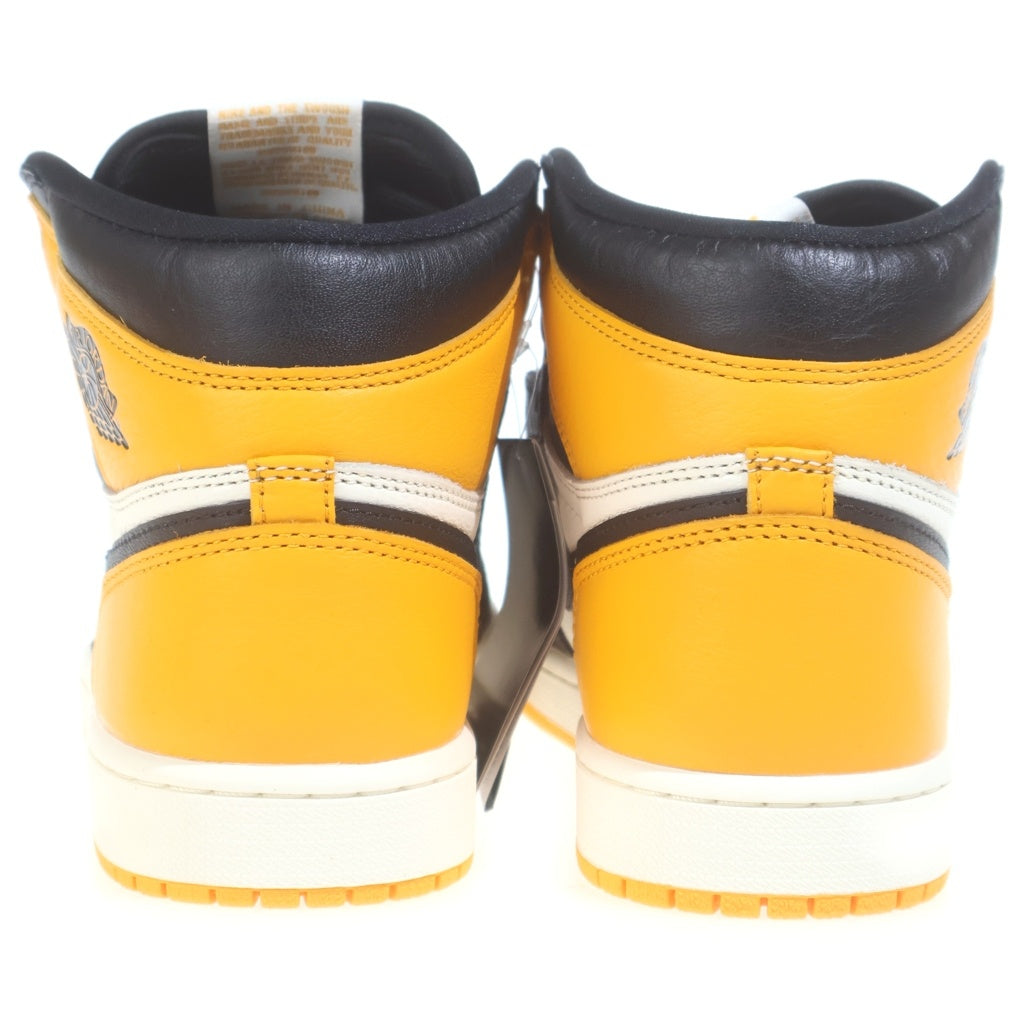 NIKE(ナイキ) AIR JORDAN 1 RETRO HIGH OG TAXI 555088-711 エアジョーダン 1 レトロ タクシー ハイカットスニーカー イエロー/ブラック US8.5/26.5cm