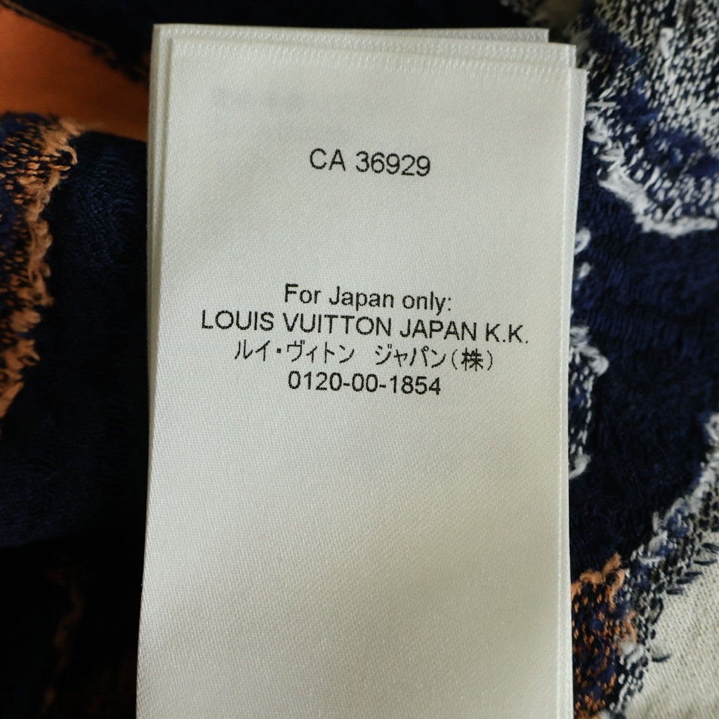 LOUIS VUITTON(ルイヴィトン) 26SS インターシャ グラフィック 半袖Tシャツカットソー マルチ 1AII02