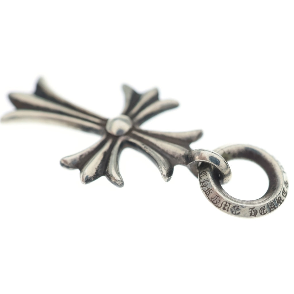 CHROME HEARTS(クロムハーツ) TINY CH CROSS タイニーCHクロス チャーム ネックレストップ シルバー BCA382