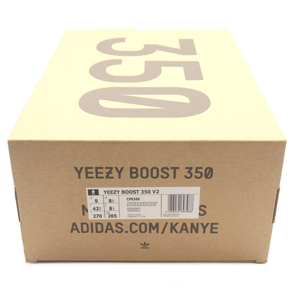 adidas(アディダス) YEEZY BOOST 350V2 CREAM WHITE CP9366 イージーブースト350V2 クリームホワイト ローカットスニーカー ホワイト US9/27.0m